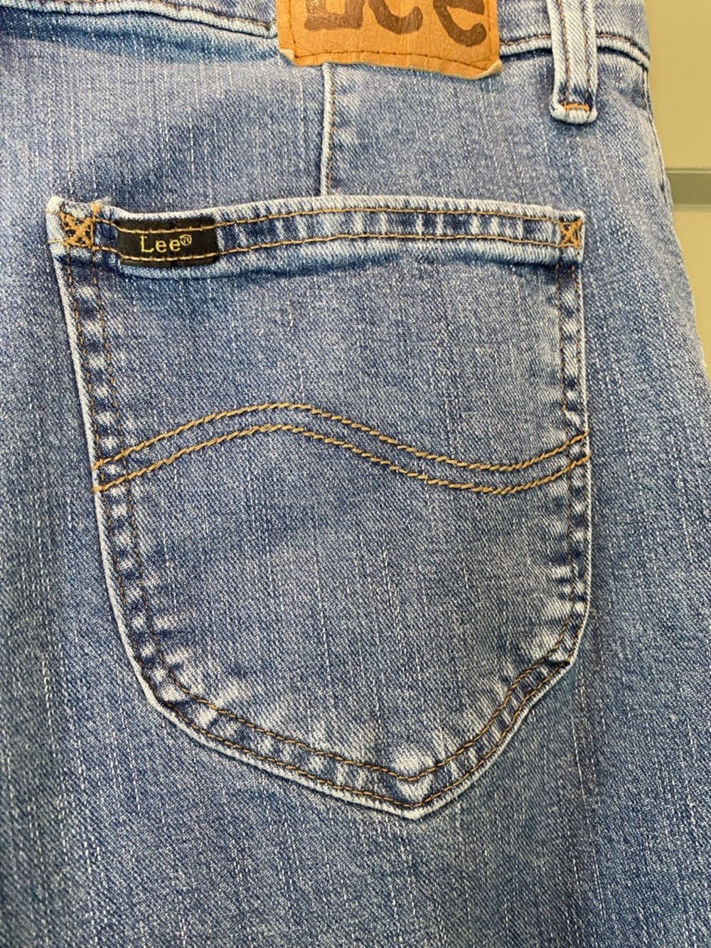 Lee Light Blue Wide-Leg High-Rise Jeans - Picture 6 of 6